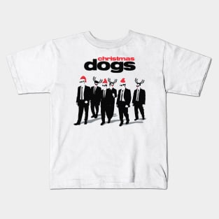 Christmas Dogs Kids T-Shirt